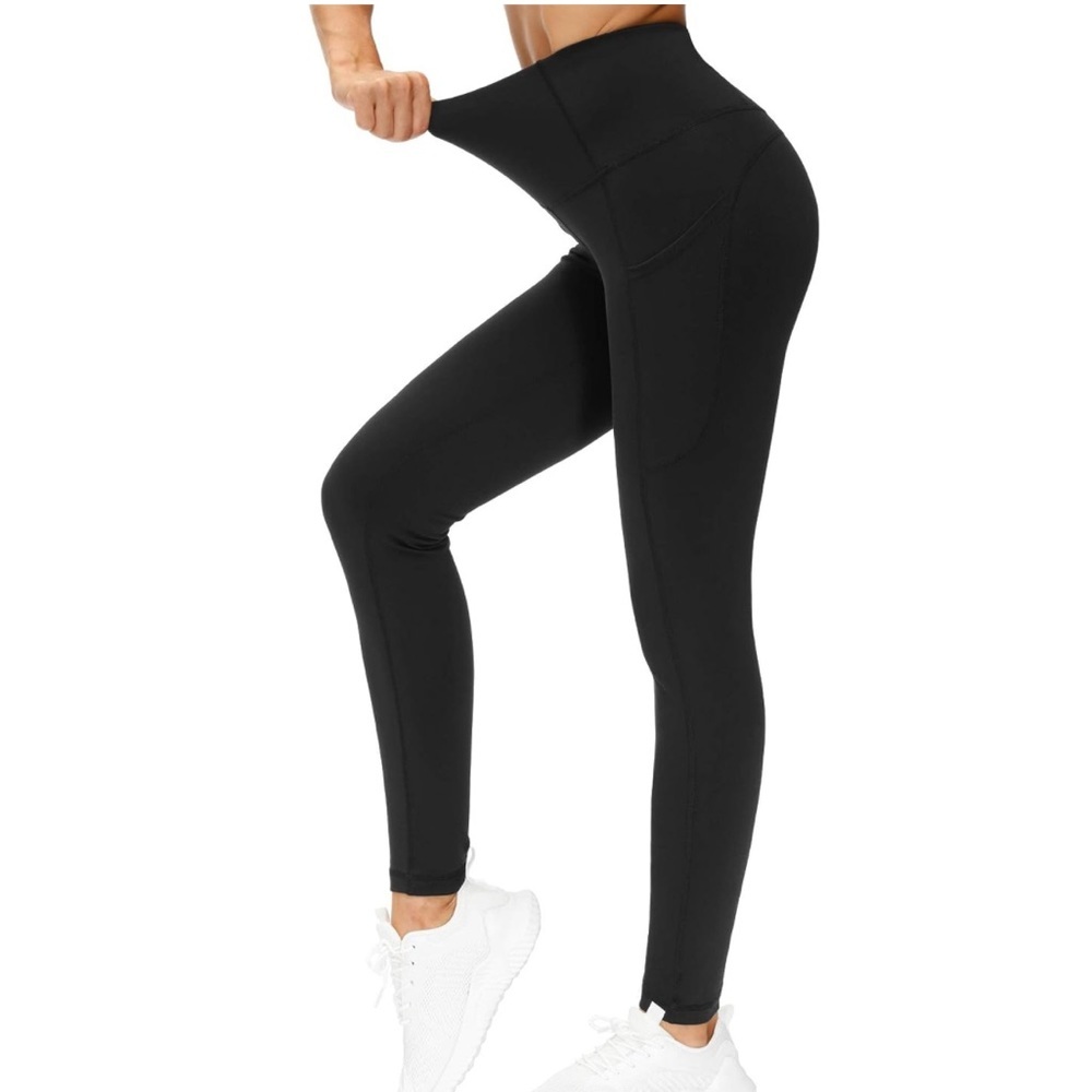 Womens Thick High Waisted Yoga Pants Size 2XL